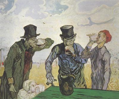Vincent Van Gogh The Dinkers (nn04) oil painting image